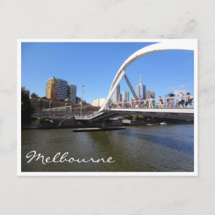 yarra-voetbrug briefkaart