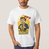 YARUKI Mode: ON - Funny Japanese Salaryman Anime S T-shirt (Voorkant)