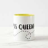 Yas Queen. Bijenbeker Tweekleurige Koffiemok (Center)