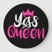 Yas Queen Clock Grote Klok (Voorkant)