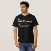 Yas Queen - Definition, Slay Queen T-shirt (Voorkant volledig)