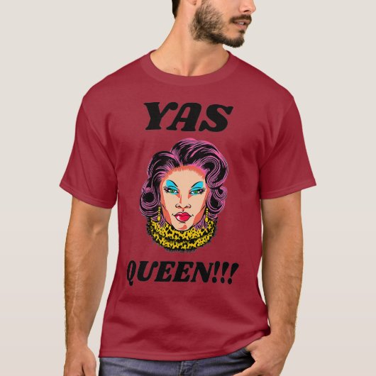 Yas Queen Drag All Star T-shirt (Voorkant)