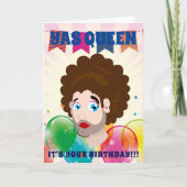 Yas Queen Gelukkige Verjaardag Kaart (Voorkant)