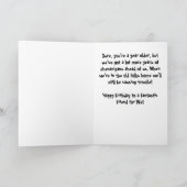 Yas Queen Gelukkige Verjaardag Kaart (Binnen)