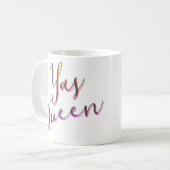 Yas Queen.  Mok regenboogkleur (Voorkant links)