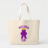 Yas Queen Play Epic Board Grote Tote Bag (Voorkant)