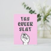 Yas Queen Slay Briefkaart (Staand voorkant)