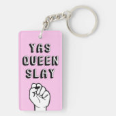 Yas Queen Slay Sleutelhanger (achterkant)