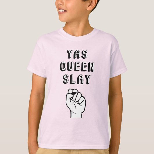 Yas Queen Slay T-shirt (Voorkant)