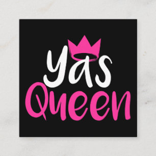 Yas Queen Visitekaartje