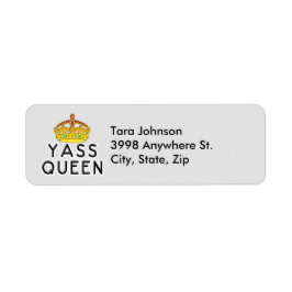 Yas Queen, Yas Kween, jij bent de baas, ZFJG Etiket