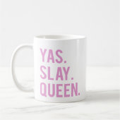 Yas Slay Queen Print 2 Koffiemok (Links)