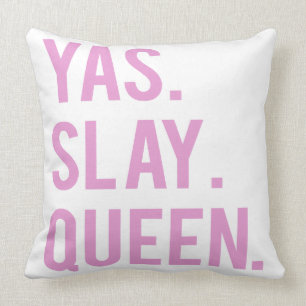 Yas Slay Queen Print 2 Kussen