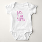 Yas Slay Queen Print 2 Romper (Voorkant)