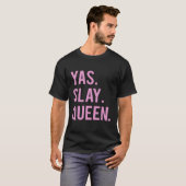 Yas Slay Queen Quote Top (Voorkant volledig)