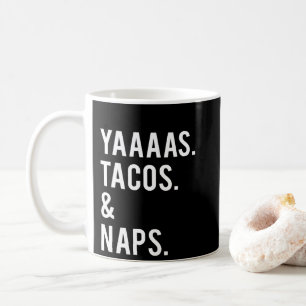 Yas Tacos en Naps Print Koffiemok
