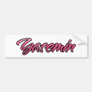 Yasemin faded Aufkleber Sticker