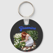 "Yasemina"  Sleutelhanger (Achterkant)