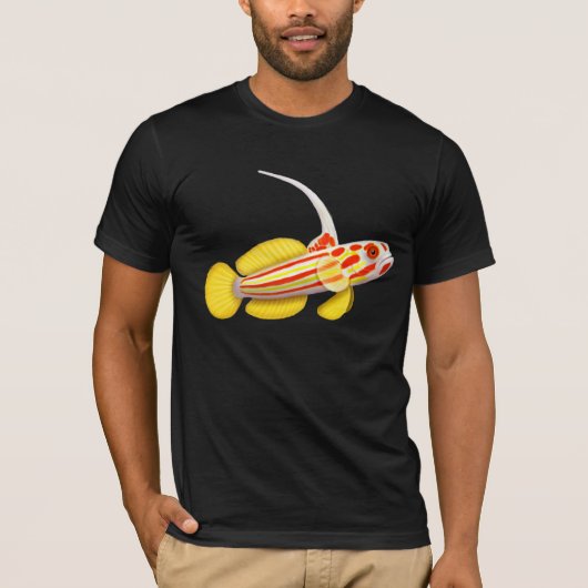Yasha Hase Shrimp Goby Fish T-Shirt (Voorkant)