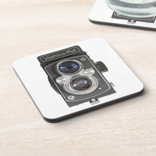 Yashica-Mat Bier Onderzetter (Linkerzijde)