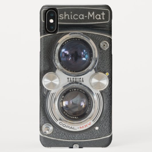 Yashica-Mat Case-Mate iPhone Case (Achterkant)
