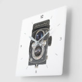 Yashica-Mat Vierkante Klok (Hoek)