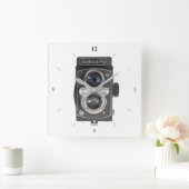 Yashica-Mat Vierkante Klok (Huis)