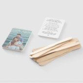 Yasmin Modern Elegant Trouwprogramma Handwaaier (Niet-gemonteerd)