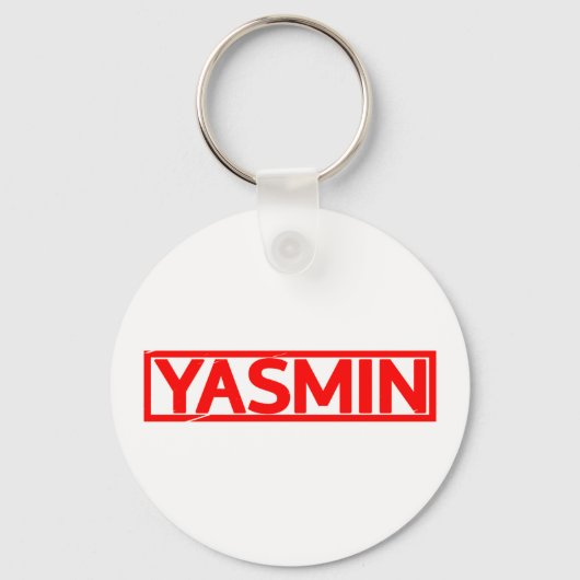 Yasmin Stamp Sleutelhanger (Voorkant)