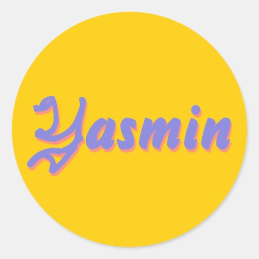 Yasmin Stickers (Voorkant)