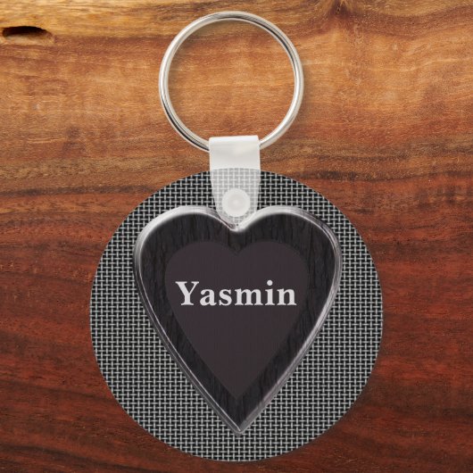Yasmin Stole My Heart Keychain (Voorkant)
