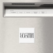 Yasmin zwarte magneet (Insitu (Vaatwasser))