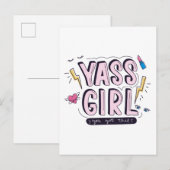 Yass Girl | U hebt dit Briefkaart (Voorkant / Achterkant)