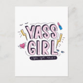 Yass Girl | U hebt dit Briefkaart (Voorkant)
