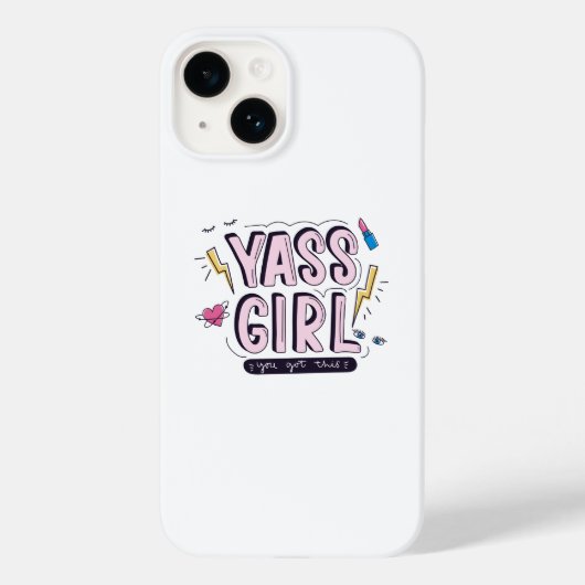 Yass Girl | U hebt dit Case-Mate iPhone Case (Achterkant)