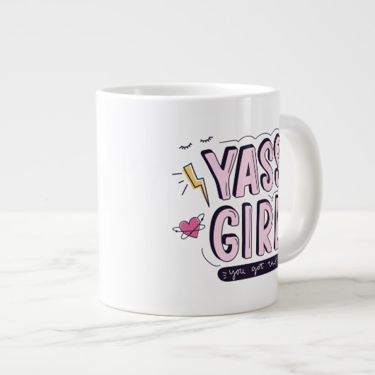 Yass Girl | U hebt dit Grote Koffiekop (Voorkant rechts)