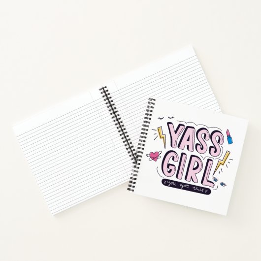 Yass Girl | U hebt dit Notitieboek (Binnen)