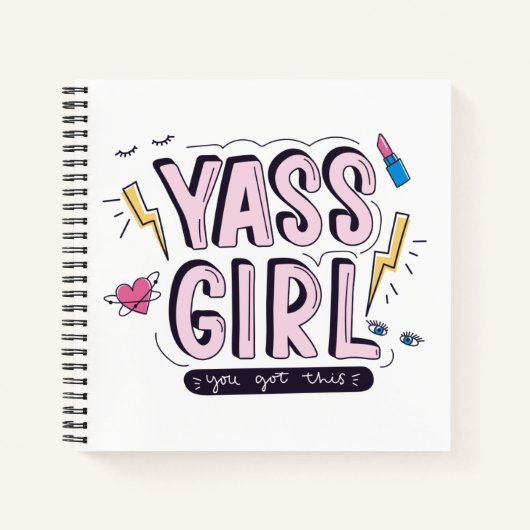 Yass Girl | U hebt dit Notitieboek (Voorkant)