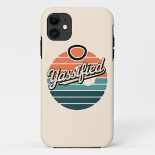 Yassified Retro Sunset Case-Mate iPhone Case