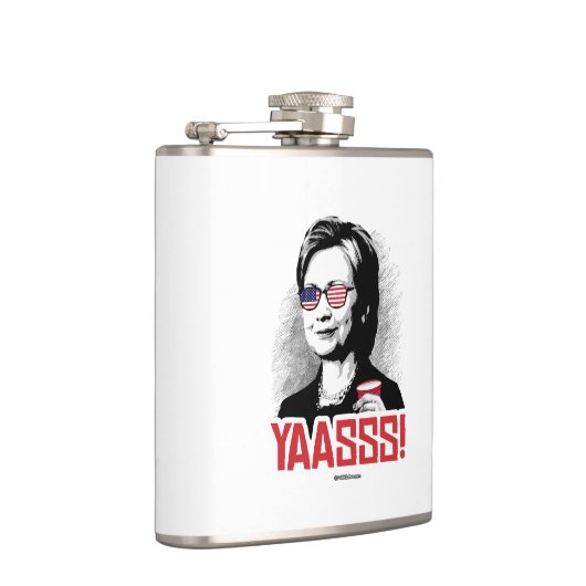 Yasss Hillary Party Animal Heupfles (Rechts)