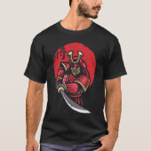 Yasuke Black Samurai Bushido Warrior Japa T-shirt (Voorkant)