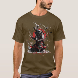 Yasuke Black Samurai Bushido Warrior Japa T-shirt