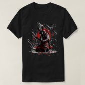 Yasuke Black Samurai Bushido Warrior Japa T-shirt (Design voorkant)