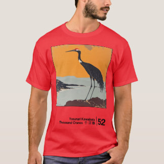 Yasunari Kawabata Minimale Stijl Grafisch Kunstwer T-shirt