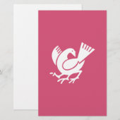 Yata kraai briefpapier (Voorkant / Achterkant)