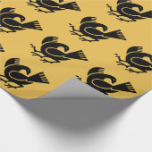 Yata-kraai Cadeaupapier (Hoek)
