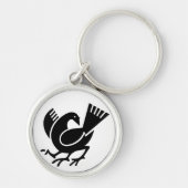 Yata kraai sleutelhanger (Voorkant)