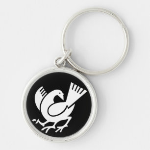 Yata-kraai Sleutelhanger