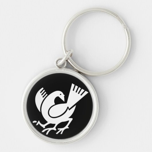 Yata-kraai Sleutelhanger (Voorkant)