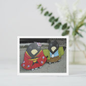 Yatagarasu (kraai met drie poten): Kyoto Briefkaart (Staand voorkant)